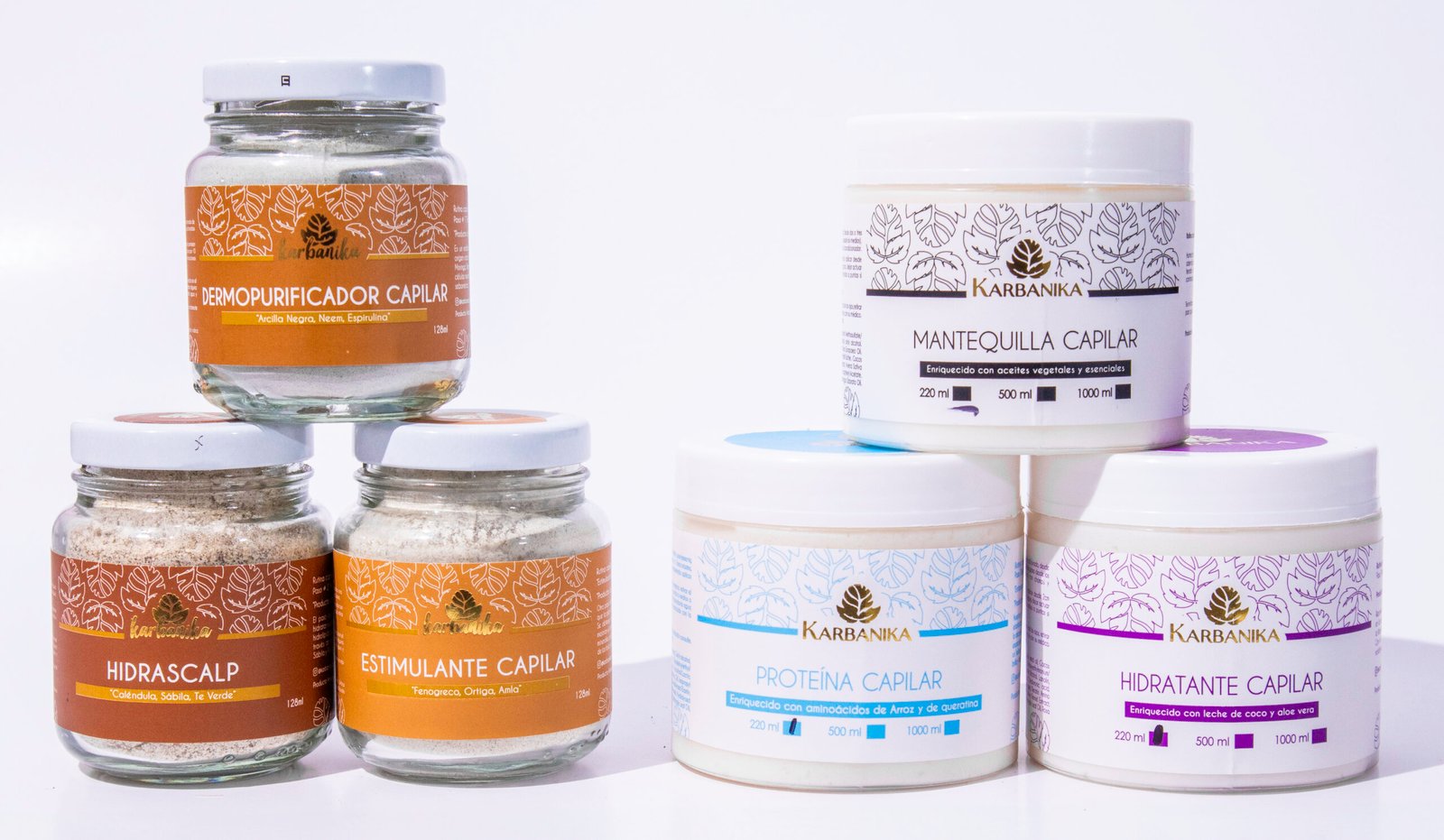 Kit Cuidado Integral 2 - Dermopurificador + Hidrascalp + Estimulante Capilar 128mL + Hidratante + Mantequilla + Proteína 220mL